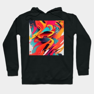 Abstract Reverie - Exploring the Canvas of Imagination Hoodie